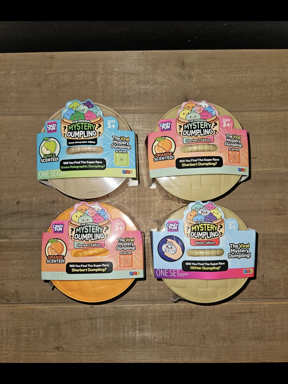 RMS Mystery Dumplings Bundle – Set of 4 Different Editions ✨🥟